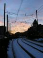 Coolidge Corner Sunset