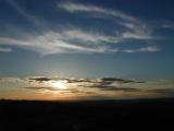 Wispy Clouds at Sunset