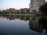 Reflection of Storrow Drive