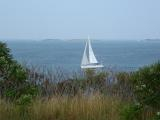 Boat off Georges Island