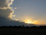 Sunset over the VAB