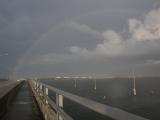 Rainbow over Eau Gallie Causeway