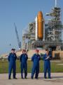 Astronauts at the Launch Pad