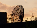 Transparent Satellite Dish