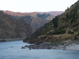 Lower Salmon River Sunset