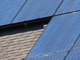 Brown Shingles with Solar Panels