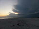 Storm Clouds at Sunset