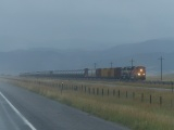 Train in the Rain