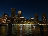 Boston Waterfront at Dusk