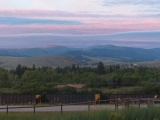 Rolling Mountains at Dusk