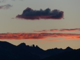 Puff over Craggy Rocks