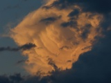 Rolling Cloud at Dusk