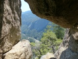 Through a Gap in the Rocks