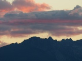 Spires beneath Sunset Clouds