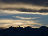 Mountains in Evening