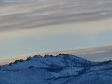 Silvery Stripes before Sunset