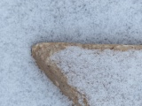 Snow on Rock on Snow