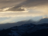 Wispy Light over the Mountains
