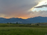 Green Valley at Sunset