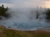 Emerald Spring at Sunset