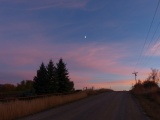 Moon in a Pink Sky