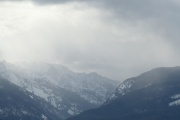 Silvery Light on the Mountains