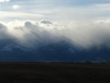 Mountains Hiding in the Clouds