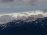 Scattered Clouds over Mountains