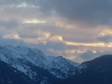 Soft Clouds at Sunset