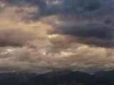 Cloudy Sky at Sunset