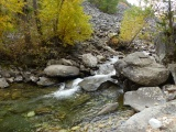 Creek and Talus in Autumn
