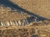 Lighting across the Hillside