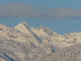 Pinnacles in the Morning Snow