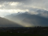 Afternoon Sunbeam in the Valley