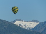 Balloon over the Bitterroots