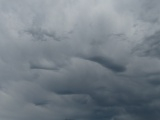 Gray Clouds at Dusk