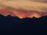 Falling Light over Craggy Peaks