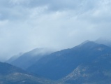 Hazy Clouds among the Mountains