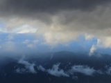 Mountains behind Clouds