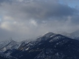 December Peaks and Clouds