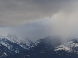 Snowfall in the Mountains