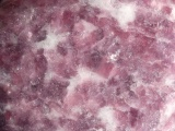 Raspberry Lepidiolite Detail