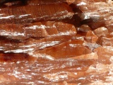 Red Calcite Detail