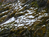 Slope with Snow Highlights