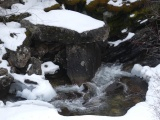 Kootenai Creek in Winter