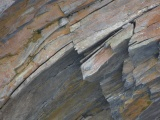 Red and Gray Rockface