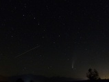 Satellite, Comet, and Big Dipper