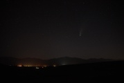 Comet over Victor