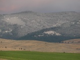 Early Dusting on the Mountains