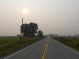 Road in the Smoky Haze